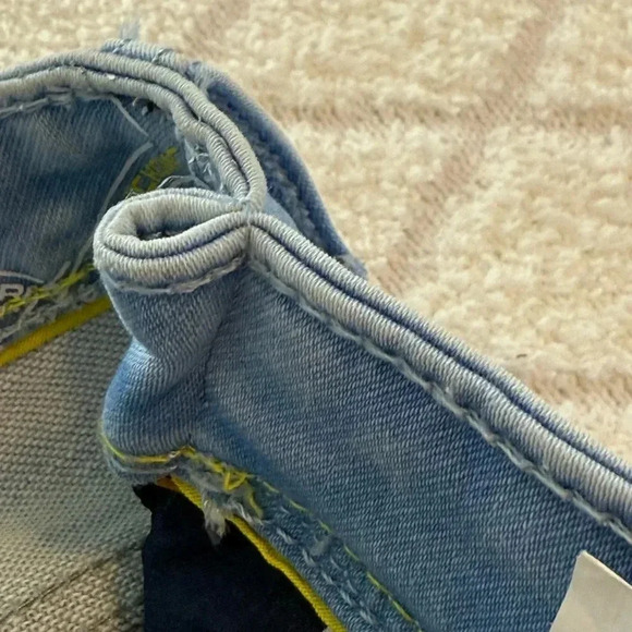 Black owl, designer jeans, size 32 light wash denim - Picture 13 of 13